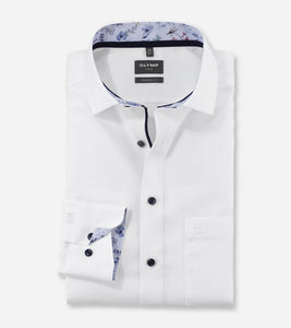 Olymp - White Long Sleeve Shirt 1206 74 00