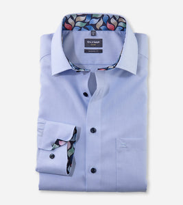 Olymp - Blue Long Sleeve Shirt 1260 74 11