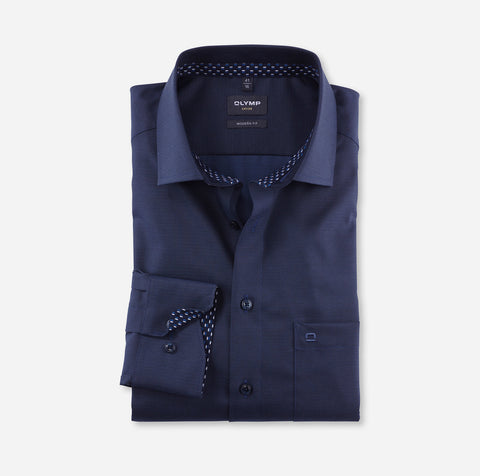 Olymp - Midnight Blue Modern Fit Shirt 1262 44 14