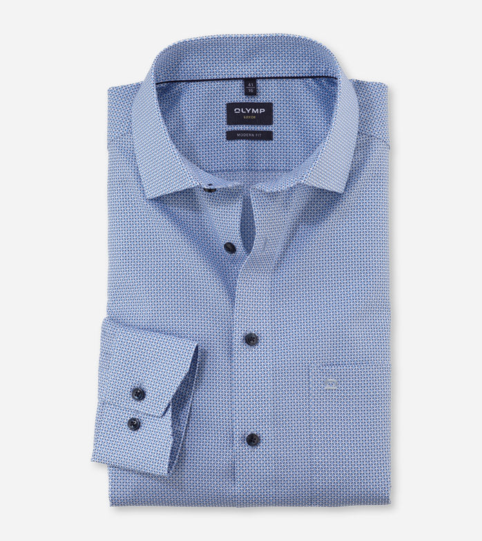 Olymp - Blue Long Sleeve Shirt 1264 74 11