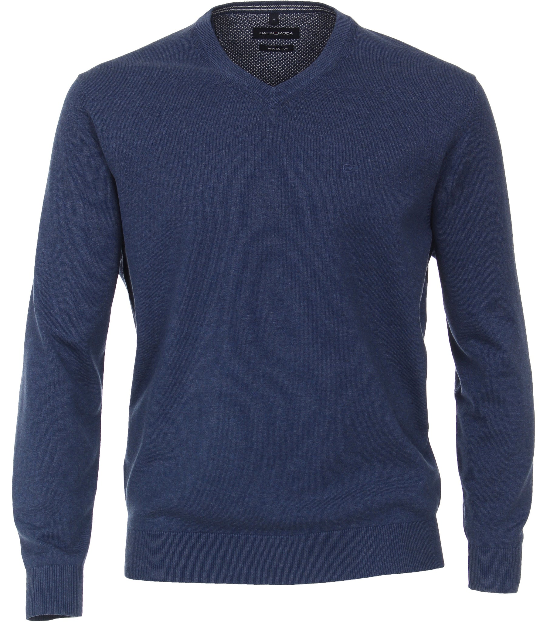 Casa Moda - Medieval Blue V Neck Knitwear 004430 144