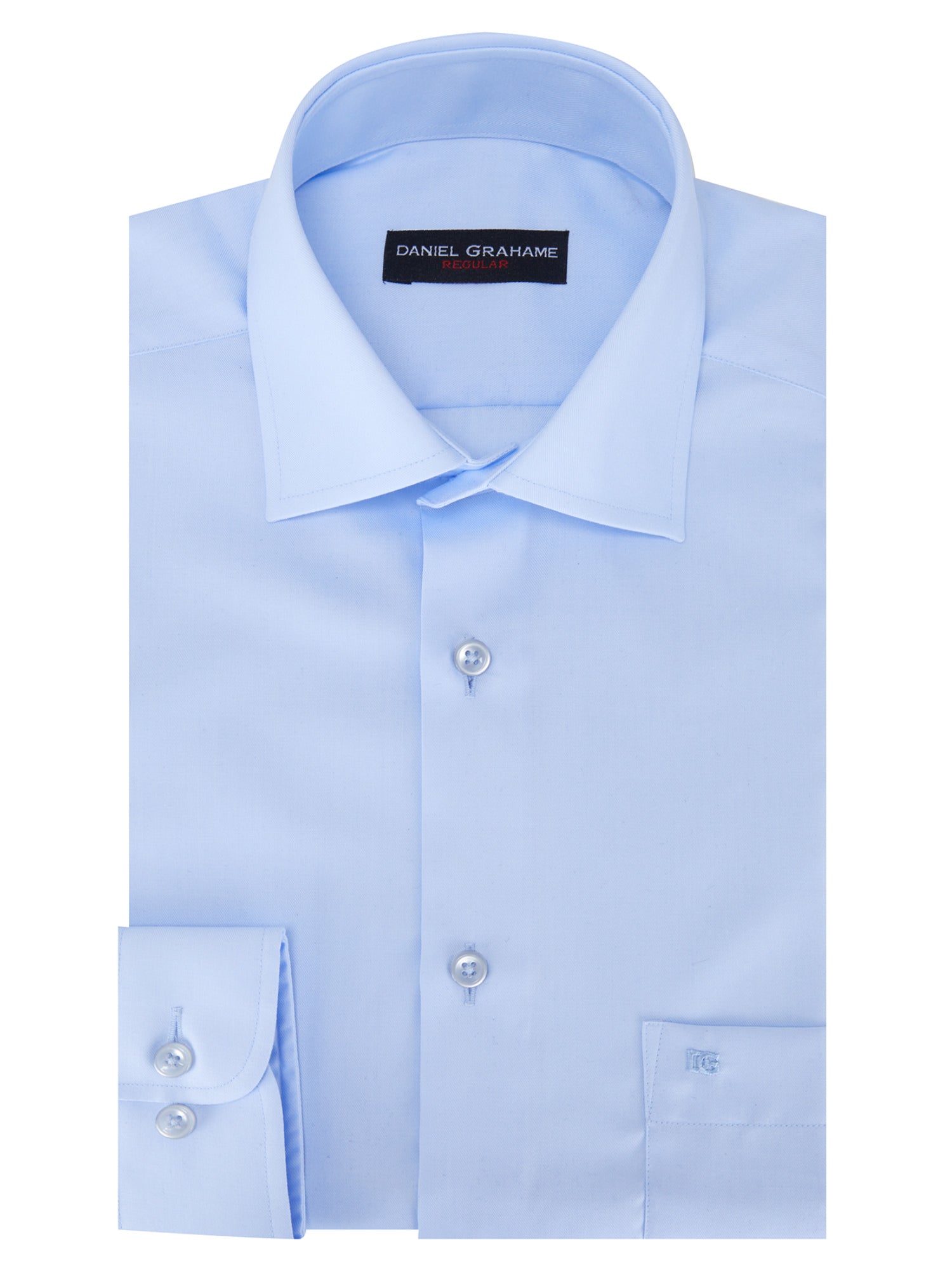 Daniel Grahame - Sky Blue Geneva Long Sleeve Formal Shirt 15655 22