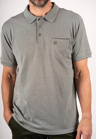 Pre End - Jerome Army Green Polo Shirt 100448 5032