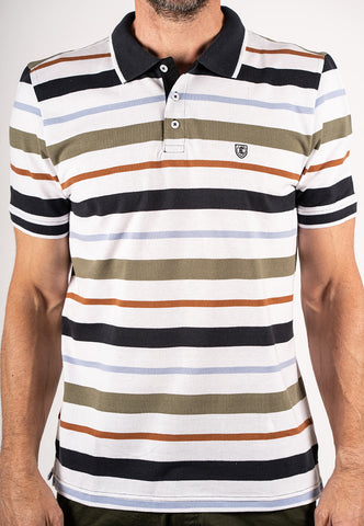 Pre End - Callum Light Army polo Shirt 100454 5069