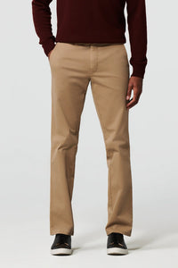 Meyer - Oslo Fit Camel Cotton Chino Trouers 316 42