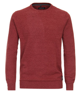 Casa Moda - Roan Rouge Crewneck Knitwear 444185800 417