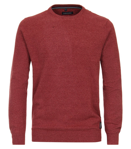 Casa Moda - Roan Rouge Crewneck Knitwear 444185800 417