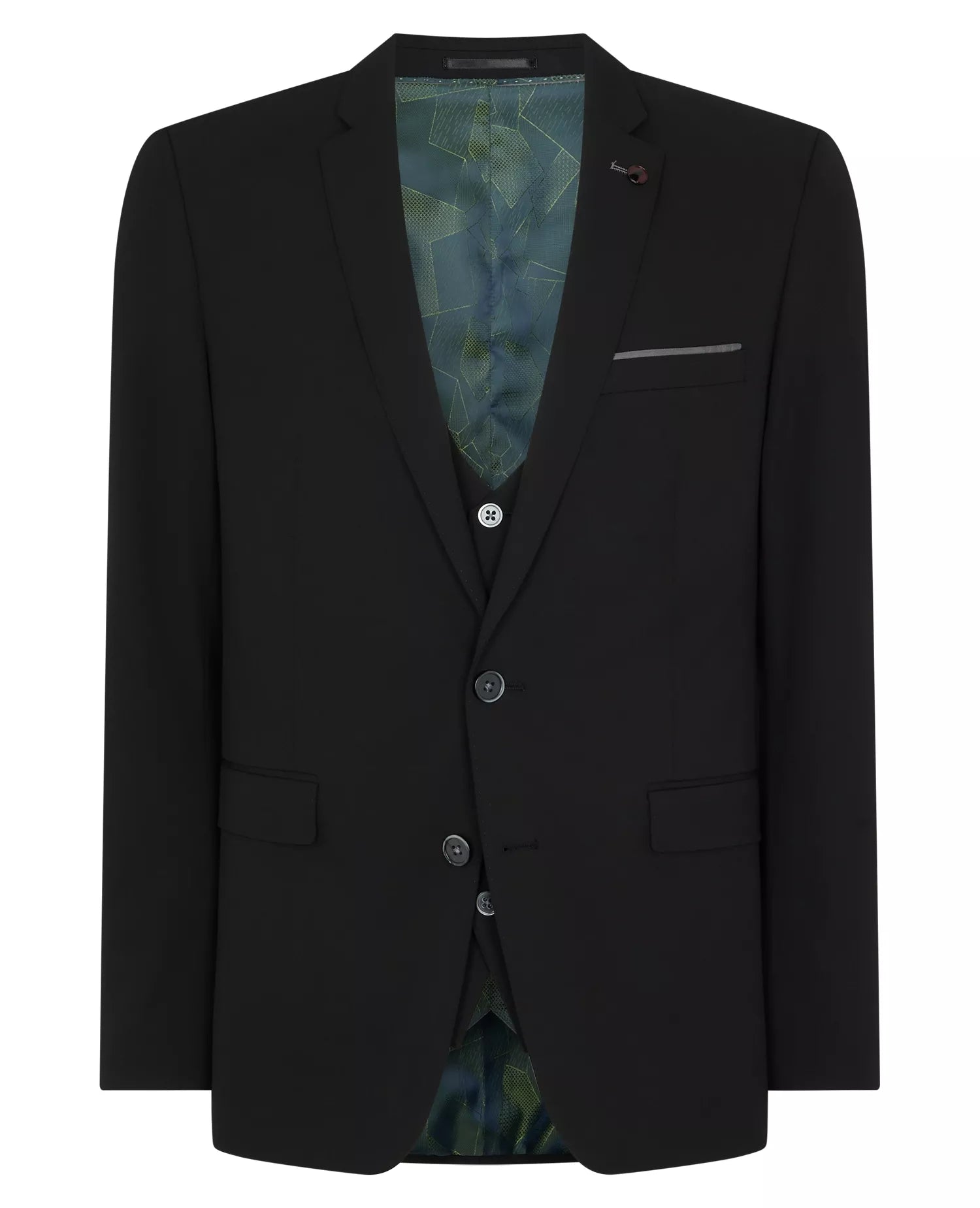 Remus Uomo - Black 2 Piece Palucci Suit 11770 00