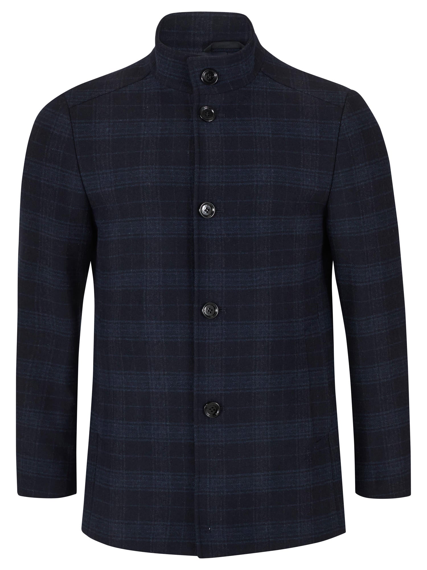 Daniel Grahame - Dark Blue Watson Tailored Coat 90601 79