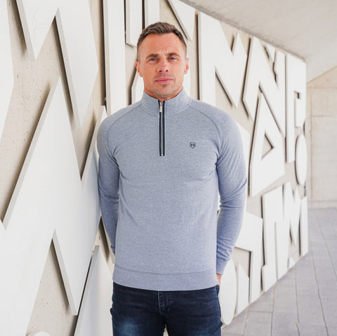 Tommy Bowe - XV Kings Falcons Sky Haze Quarter Zip