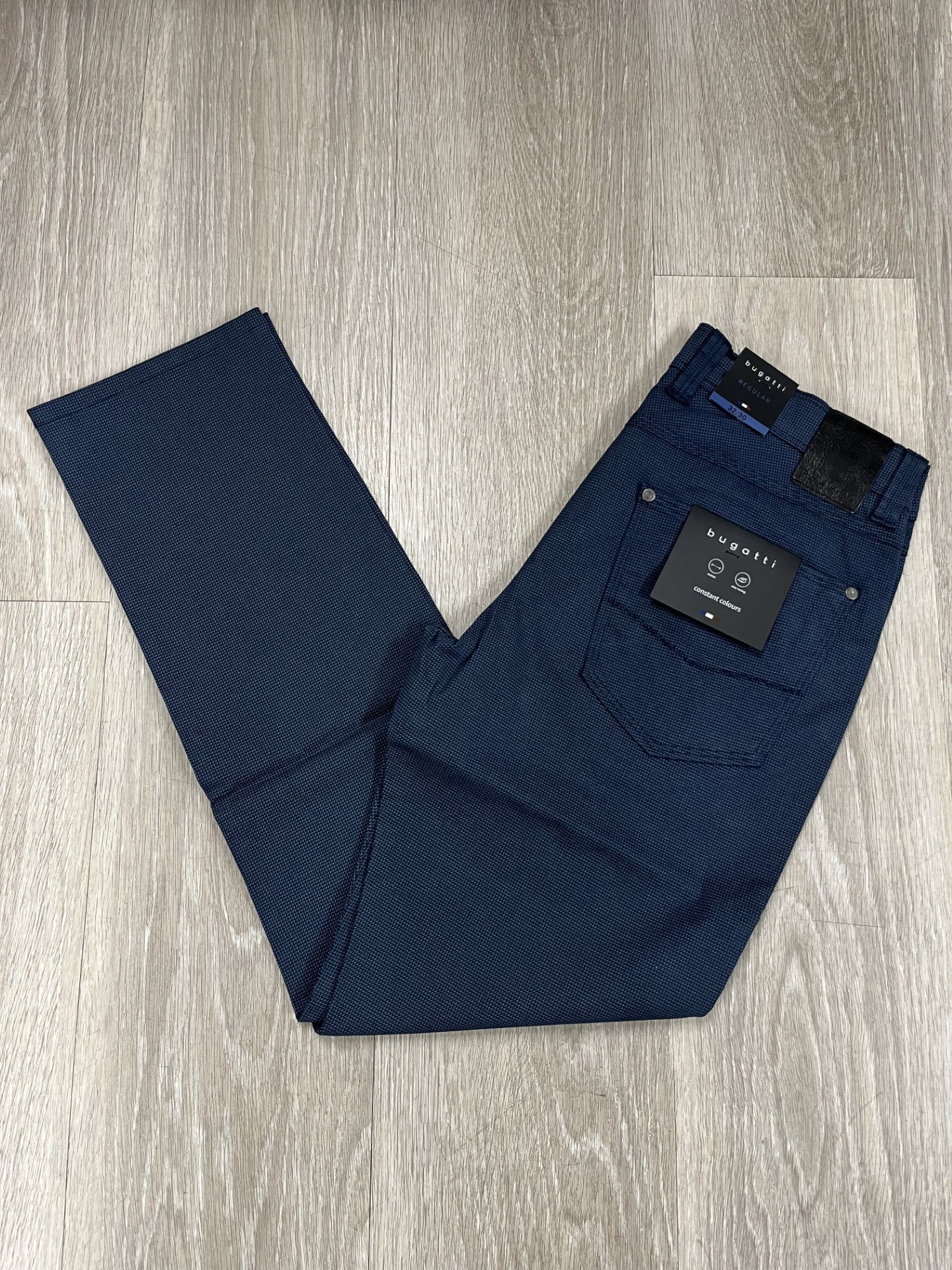 Bugatti - Navy Cotton Chinos 3020 56559C 370