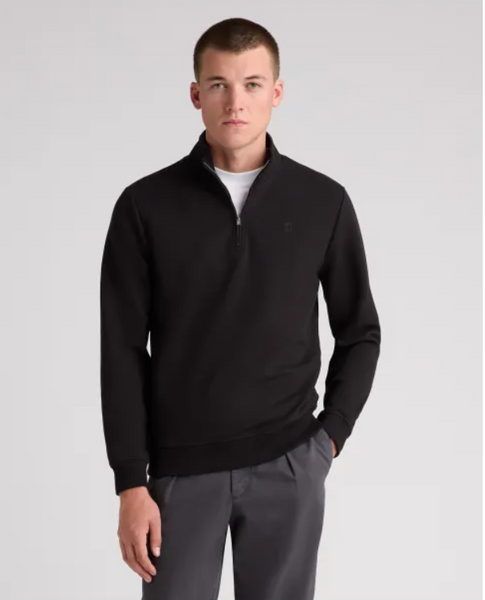 REMUS UOMO - BLACK QUARTER ZIP - 58901 - 00