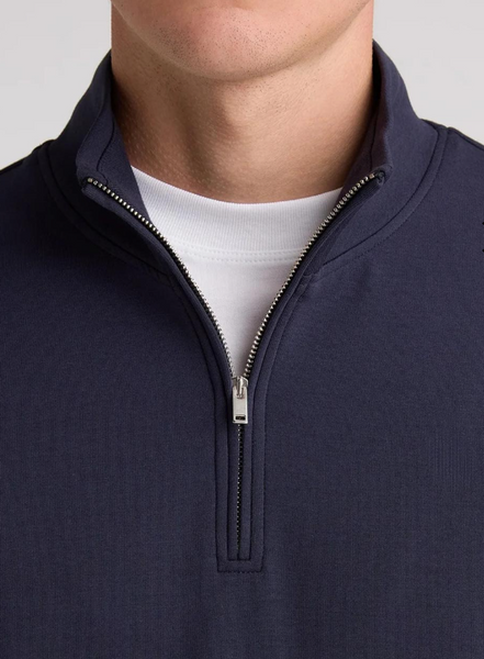 REMUS UOMO - NAVY  QUARTER ZIP -  58901 - 28