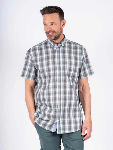 Pre End - Ultimate Gray Rome Short Sleeve Shirt 6000029 5104