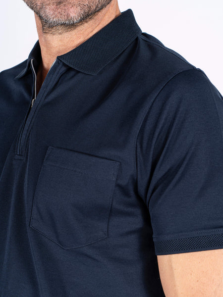 PRE - END - SAILOR POLO SHIRT -  6000267- DARK SAPPHIRE