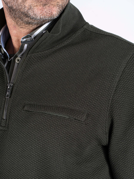 Pre End - TONY - QUARTER ZIP - ROISIN GREEN - 6000281