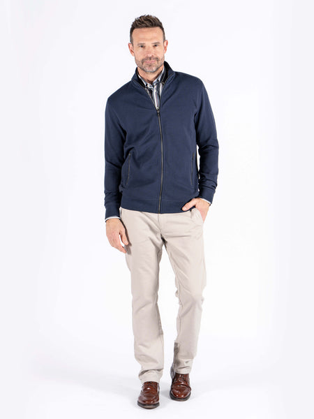 Pre End - TONY - FULL ZIP - DARK SAPPHIRE  - 6000281