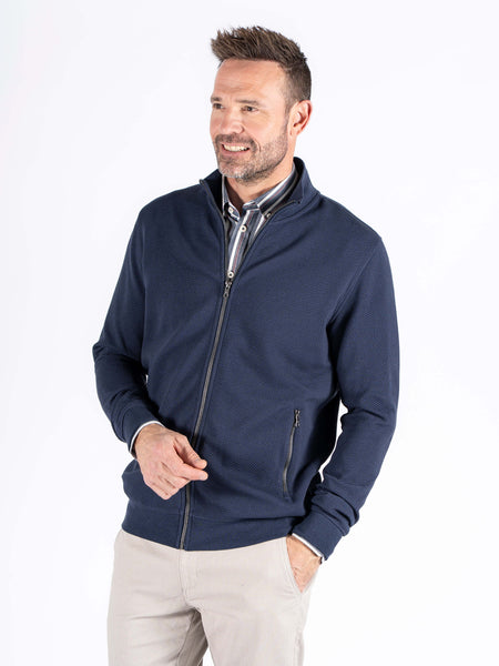 Pre End - TONY - FULL ZIP - DARK SAPPHIRE  - 6000281