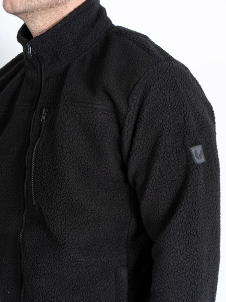 Pre End - JASPER - FLEECE JACKET - DARK SAPPHIRE  - 6000368