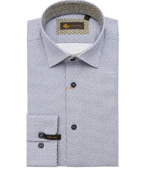 White Label - 82214 -  Blue Squares Shirt