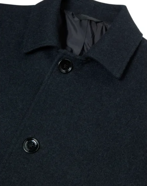 DANIEL GRAHAME - BALES TAILORED COAT - BLACK / CHARCOAL - 90605-09.