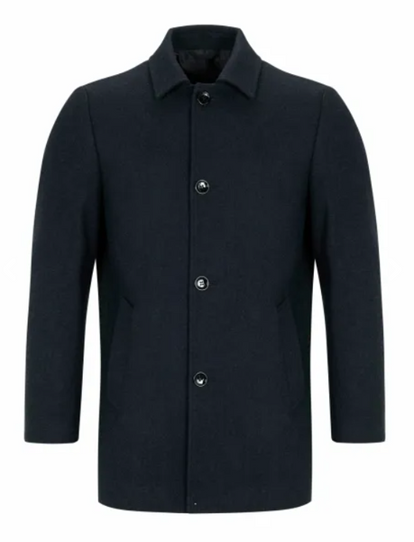DANIEL GRAHAME - BALES TAILORED COAT - BLACK / CHARCOAL - 90605-09.