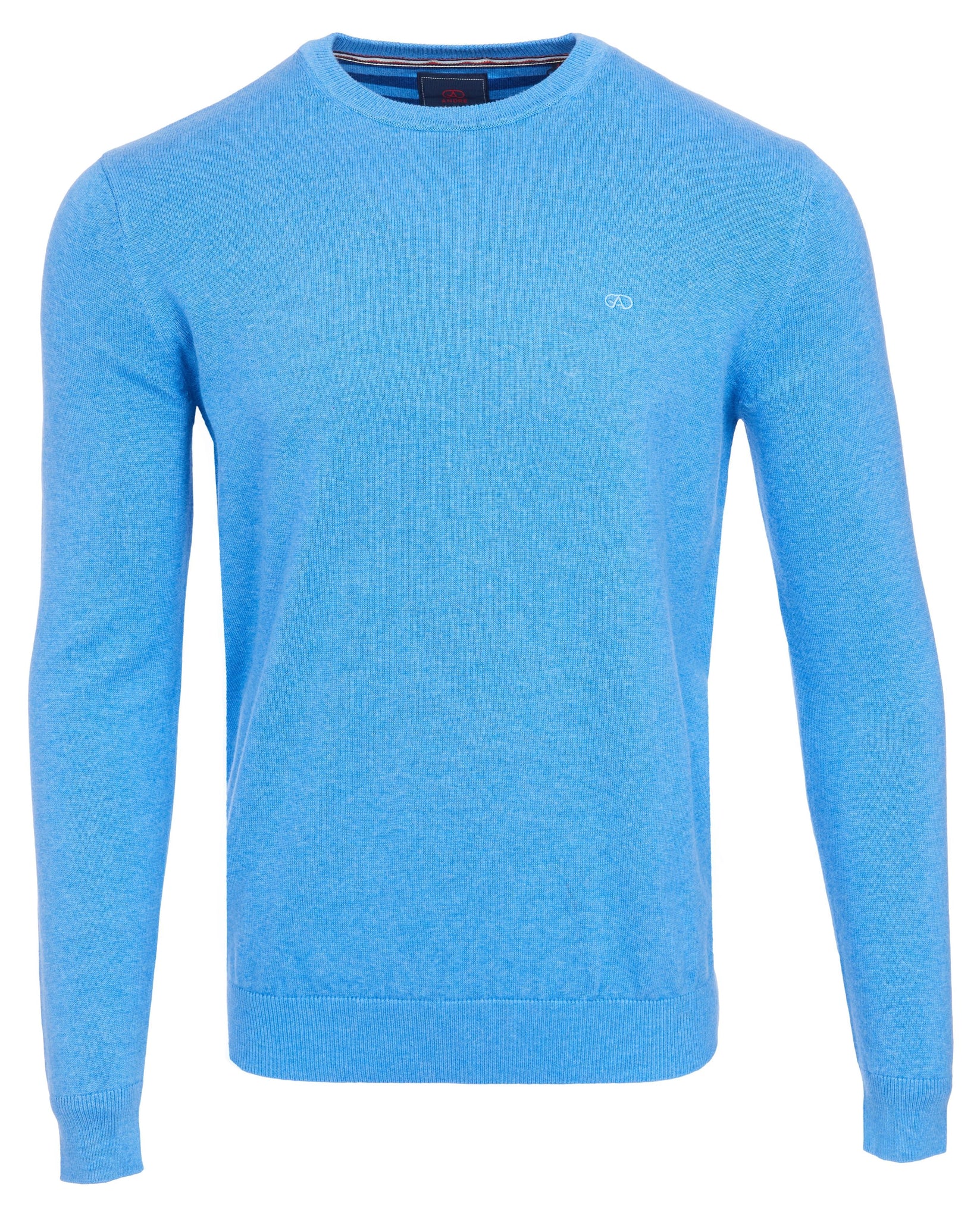 Andre - Achill Blue Crewneck Knitwear