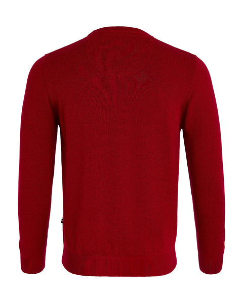 Andre - Achill - Cherry - Crewneck Knit