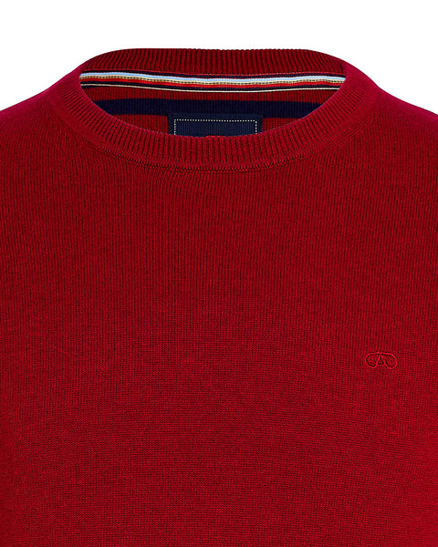 Andre - Achill - Cherry - Crewneck Knit
