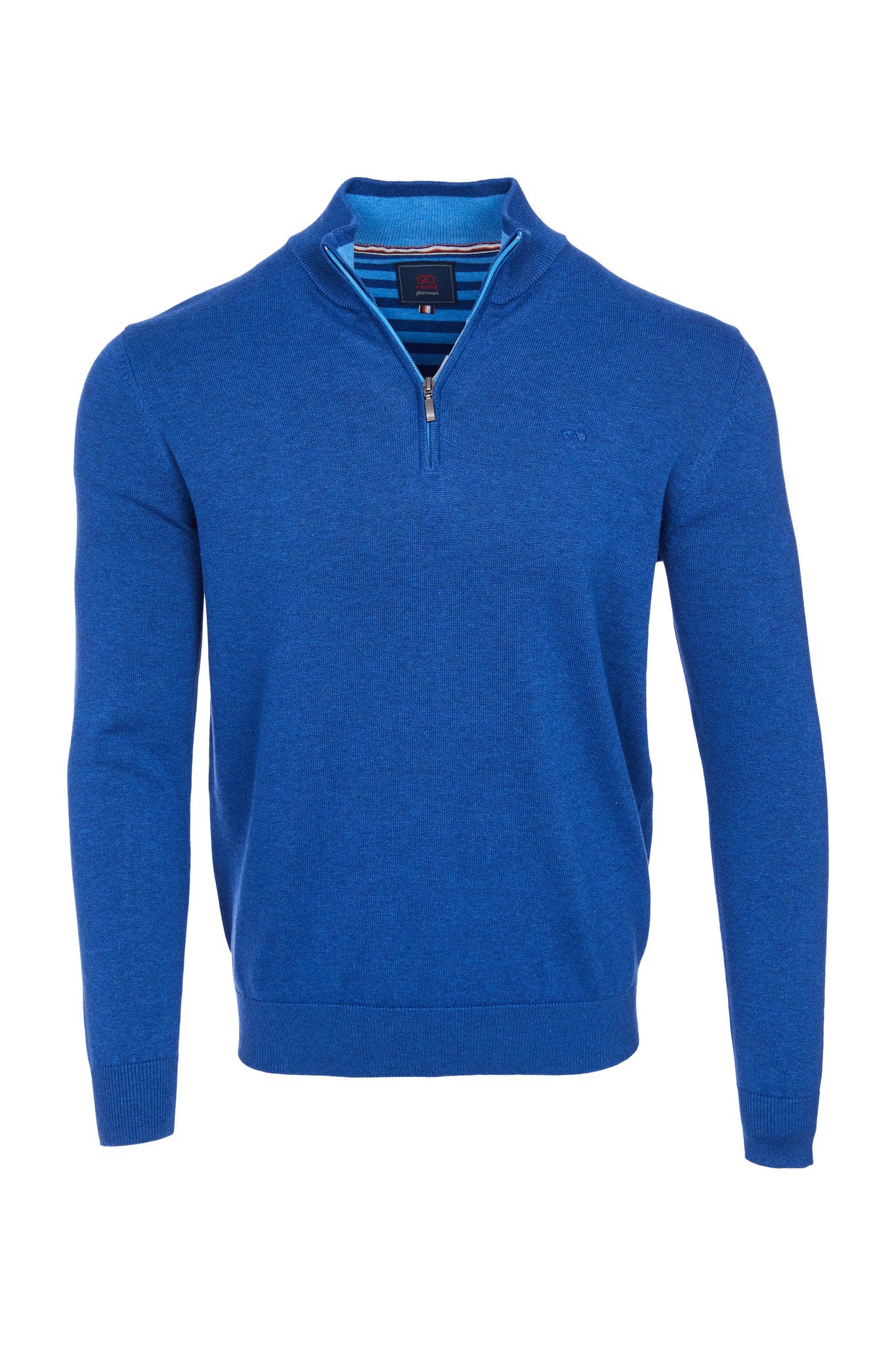 Andre - Adare Ink Quarter Zip Knitwear