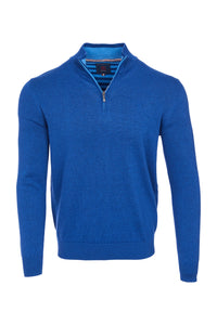 Andre - Adare Ink Quarter Zip Knitwear