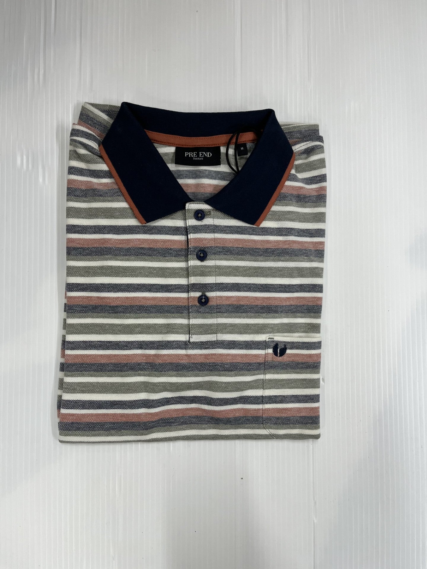 Pre End - Alwin Light Army Polo Shirt 100467 5069
