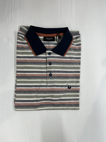 Pre End - Alwin Light Army Polo Shirt 100467 5069