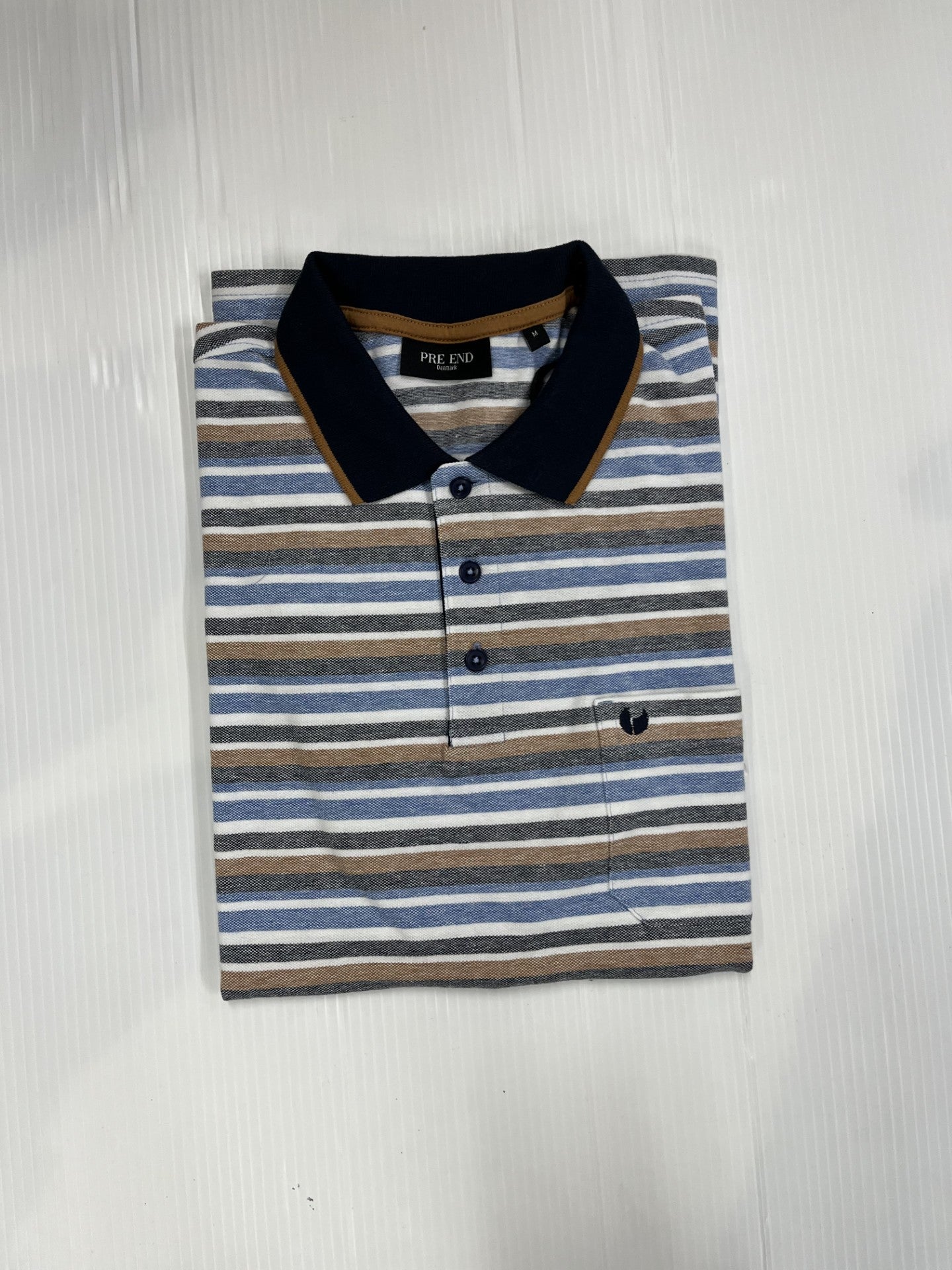 Pre End - Alwin Star Blue Polo Shirt 100467 7125