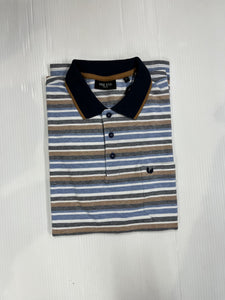 Pre End - Alwin Star Blue Polo Shirt 100467 7125