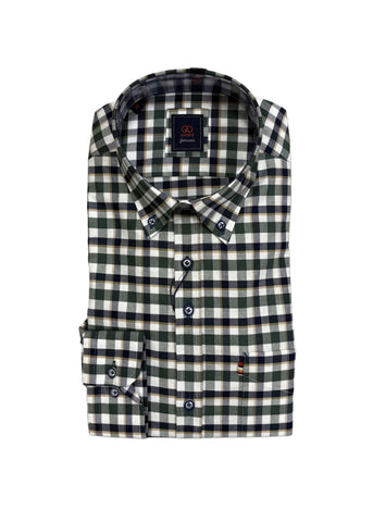 Andre - Texas Green Long Sleeve Shirt