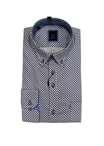 Andre - Virginia Rust Long Sleeve Shirt