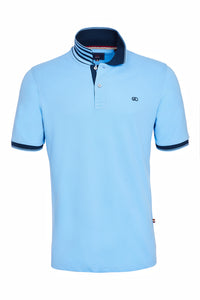 Andre - Blarney Blue Polo Shirt