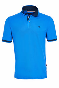 Andre - Blarney Cobalt Polo Shirt