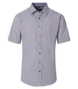Casa Moda -  Navy Short Sleeve Shirt 954391800 101