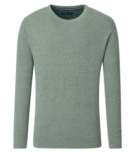 Casa Moda - Turquoise Crewneck Knitwear 454382600 369