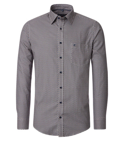 Casa Moda - Blue Twill Shirt 444303900 100