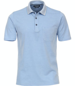 Casa Moda - Blue Polo Shirt 993106500 102