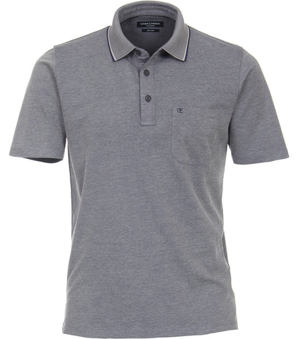Casa Moda - Blue Polo Shirt 993106500 105