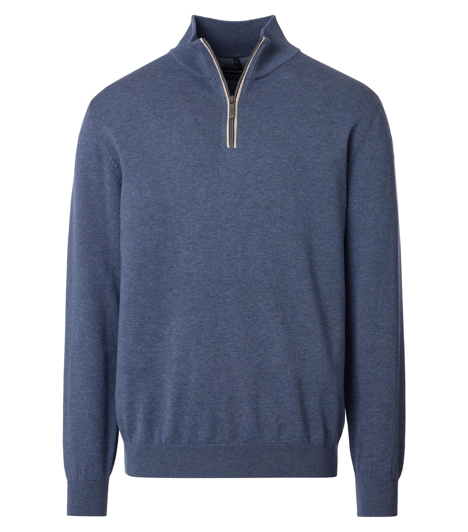 Casa Moda - Vintage Indigo Quarter Zip 004410 132