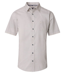 Casa Moda -  Green Short Sleeve Shirt 954389400 300