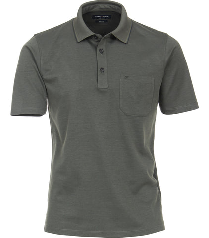 Casa Moda - Green Polo Shirt 993106500 349