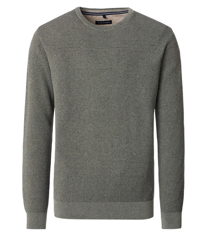Casa Moda - Seagrass Crewneck Knitwear 454478900 381
