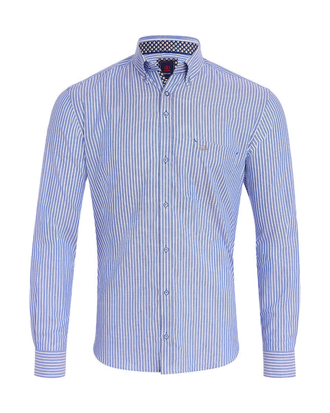 Andre - Cahill _ Long Sleeve Shirt - Blue