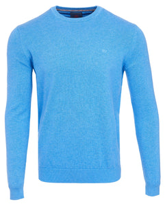 Andre - Cobh Blue Crewneck Knitwear